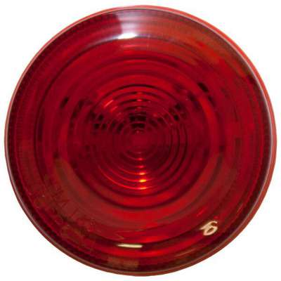 2.5" Clr/Mrkr Lamp Red LED
